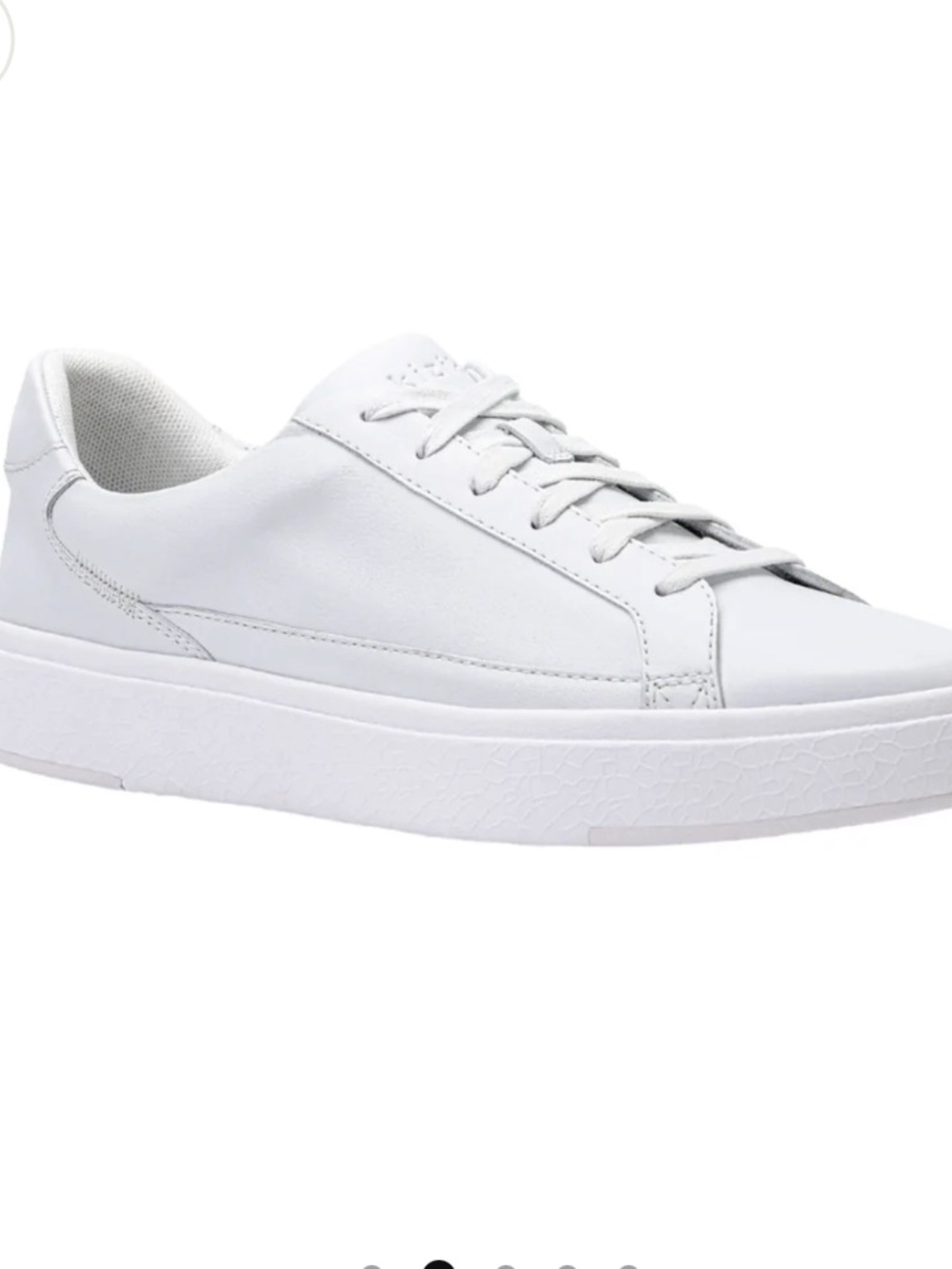 ZIZIK Vegas Tennis Shoes White Leather Size 8.5